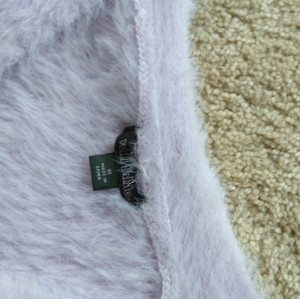 Fluffy Cropped Cardigan - Picture 5 of 5